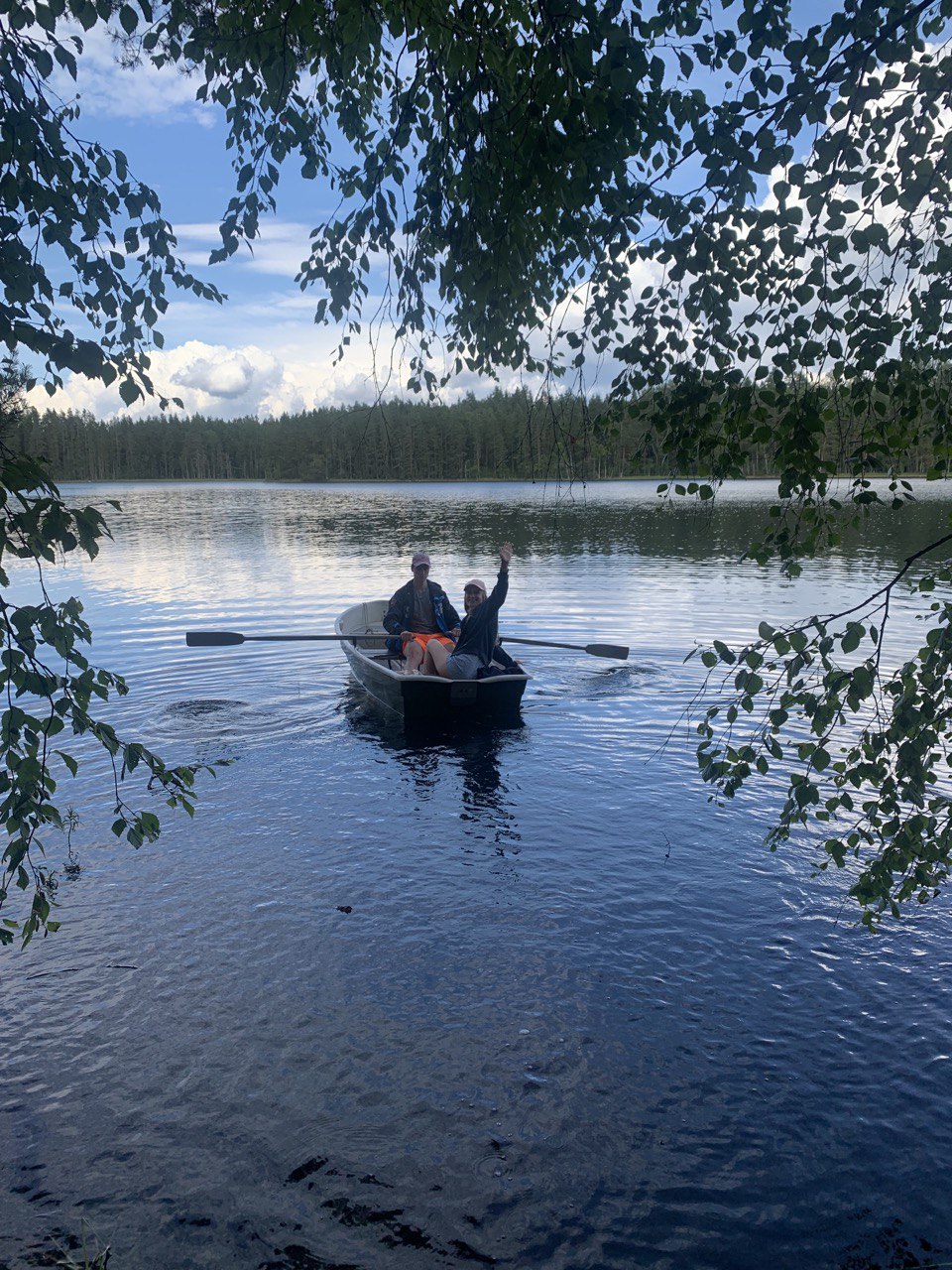 Лодка и рыбалка